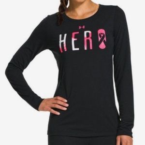 Under Armour Hero Breast Cancer Long Sleeve